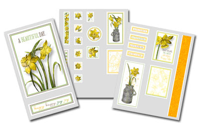 Daffodils Hybrid Cards