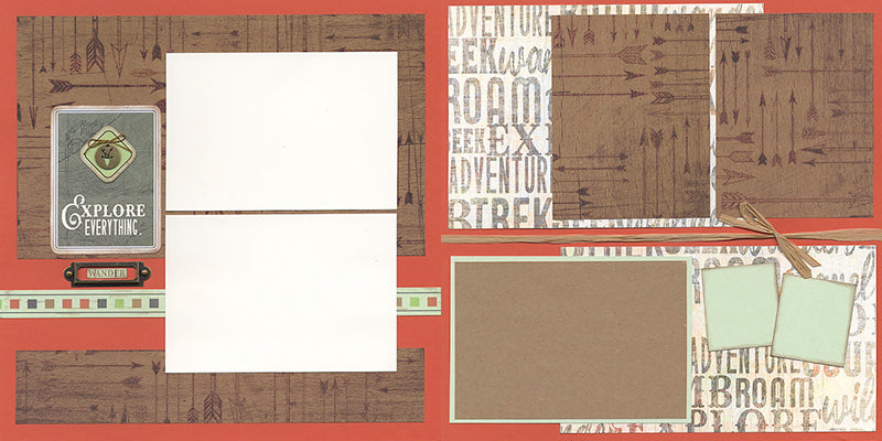 Club Scrap's Adirondacks Deluxe Layouts #clubscrap