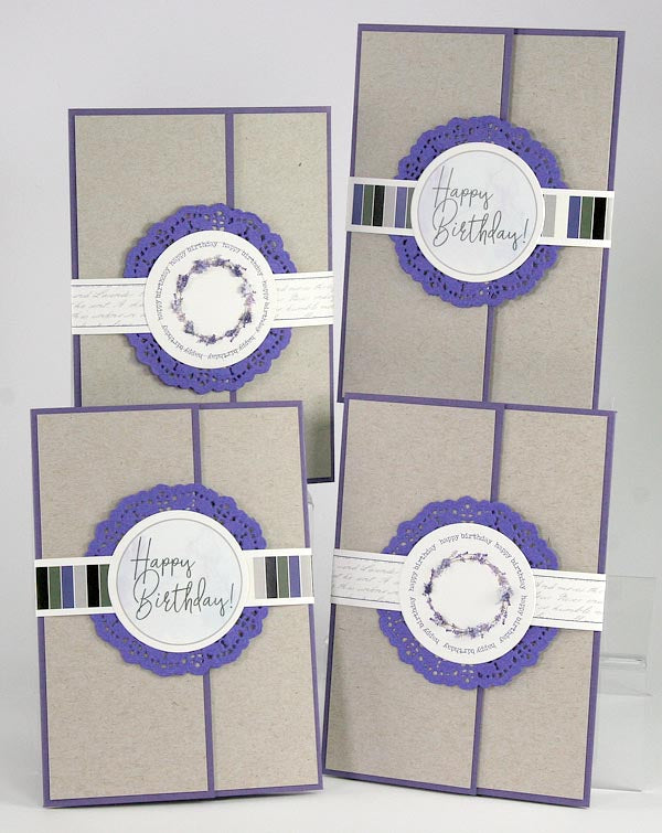 Lavender Fields Card Kit by Club Scrap #clubscrap #cardmaking
