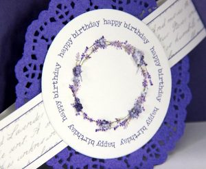 Lavender Fields Card Kit by Club Scrap #clubscrap #cardmaking