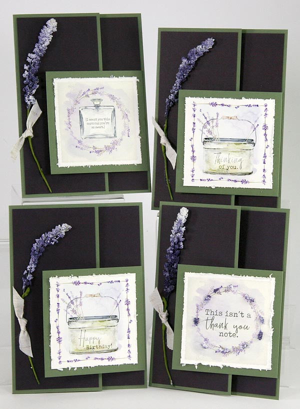 Lavender Fields Card Kit by Club Scrap #clubscrap #cardmaking