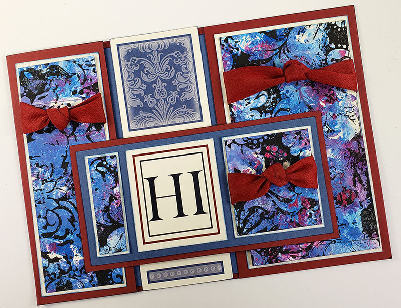 Damask Guest Artist - cards by Cathy Gray