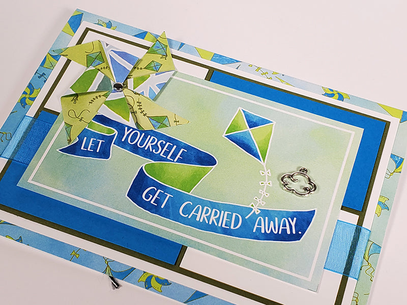 Fly a Kite Cards by Club Scrap #clubscrap #flyakite #cardkit #cardmaking #efficientcardmaking