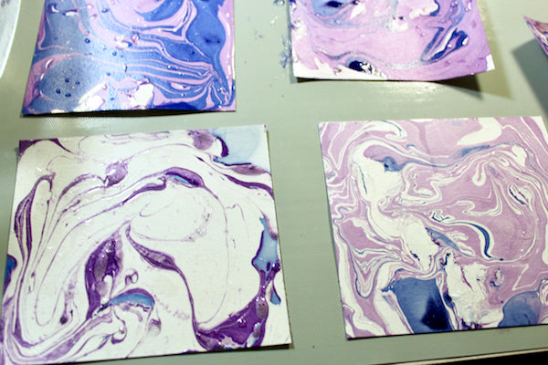 marbling technique #nailpolish #clubscrap #marbling #splitcoaststampers