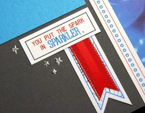 Firecracker Page Kit by Club Scrap #clubscrap #scrapbooking