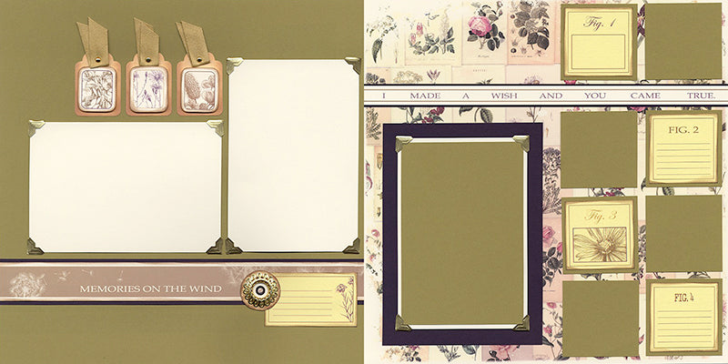 Club Scrap's Vintage Botany Lite Kit - Assembly Tips #clubscrap