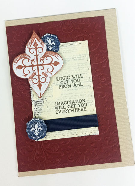 Extra special greetings - Ivy League card kit with stamping #clubscrap