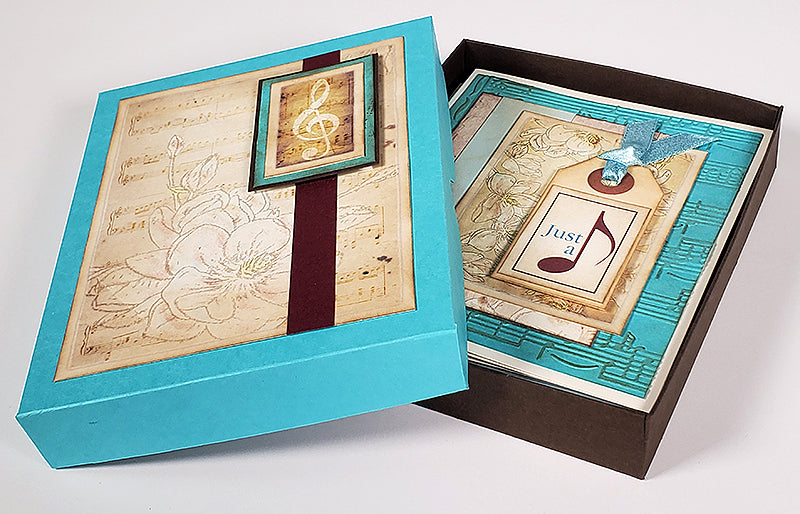 Beautiful Noise cards by Club Scrap #clubscrap #cardkit #efficientcardmaking