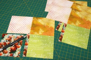 Folded Page Book Orchard Club Stamp Papers #clubscrap #orchard