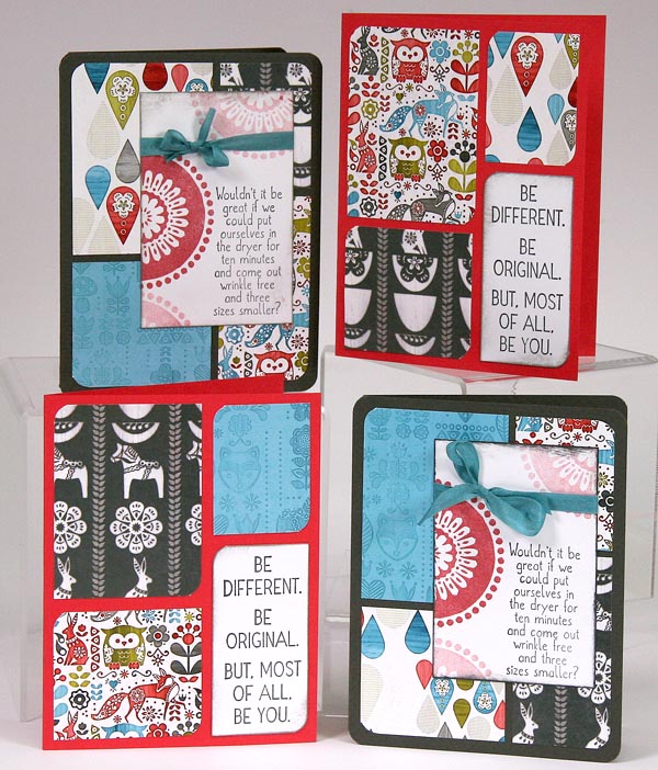 Scandinavia Cards made with the Club Stamp kit #clubscrap #cardmaking