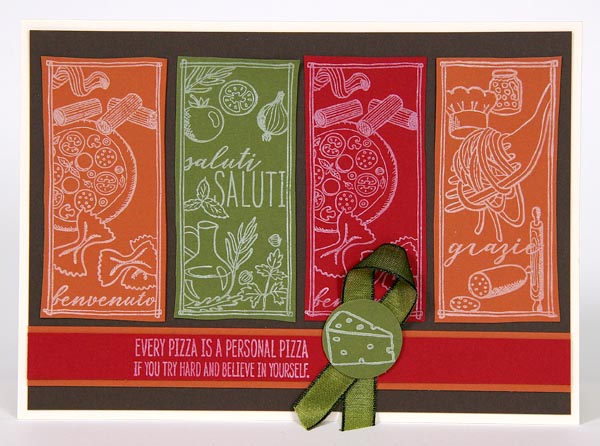 Trattoria Cards Made With Club Scrap's Trattoria Rubber Stamps #clubscrap #trattoria