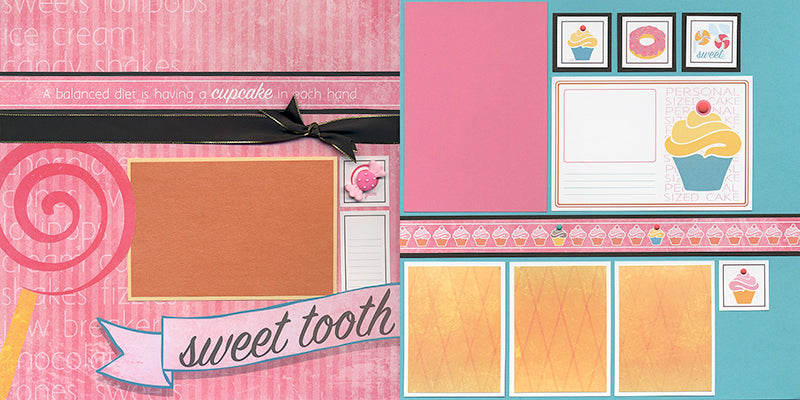 Retreat Collection - Sweet Tooth #clubscrap #scrapbooking