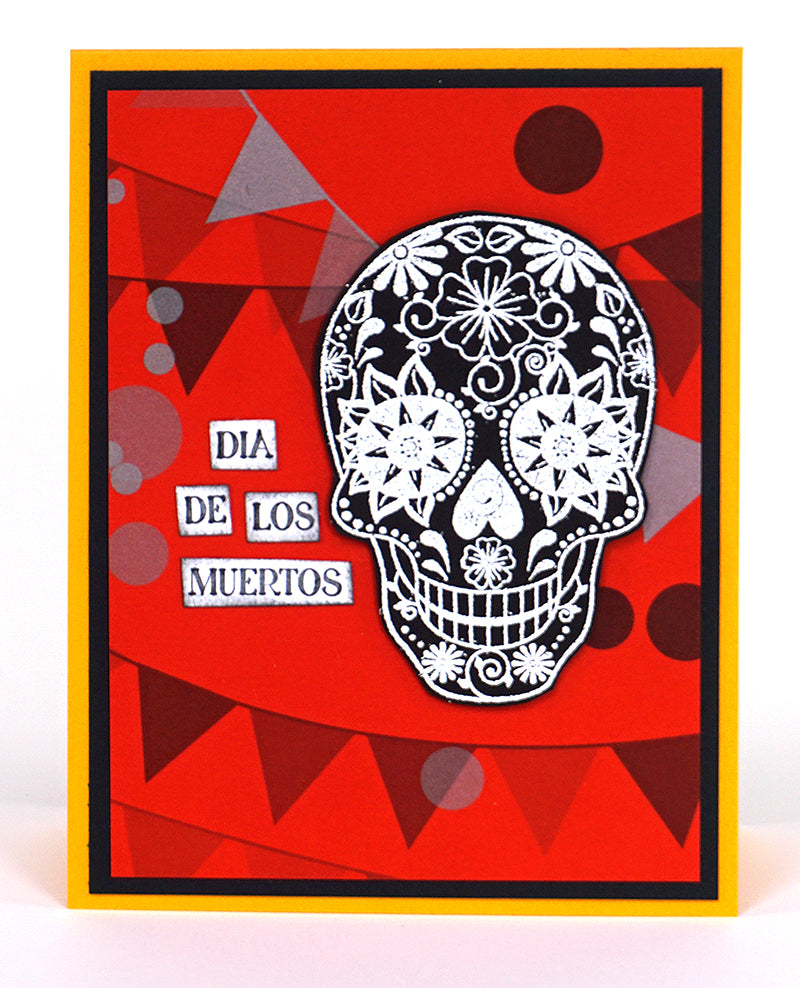 Dia de los Muertos cards by Club Scrap #clubscrap #cardmaking #diadelosmuertos