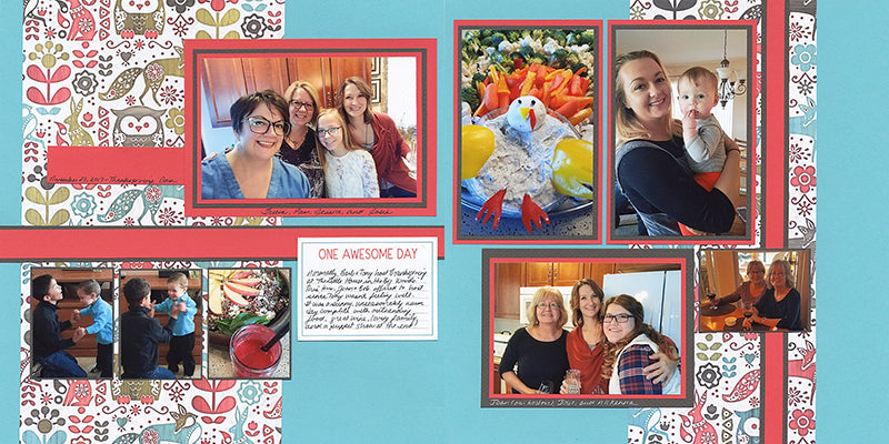 2018 Expo Make 'n Take Layouts #clubscrapexpo #scrapbooking #clubscrap #scrapbookexpo