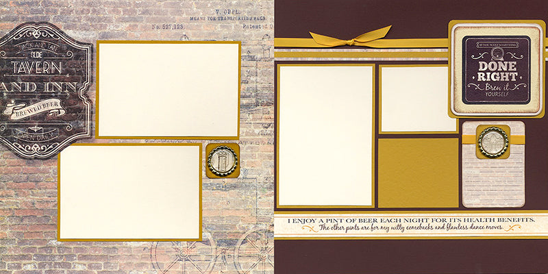 Oktoberfest Layouts by Club Scrap #clubscrap #scrapbooking