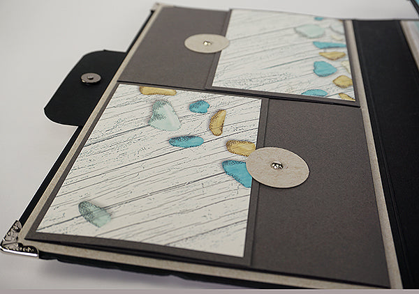 Trifold Album with Folding Board #clubscrap #foldingboard