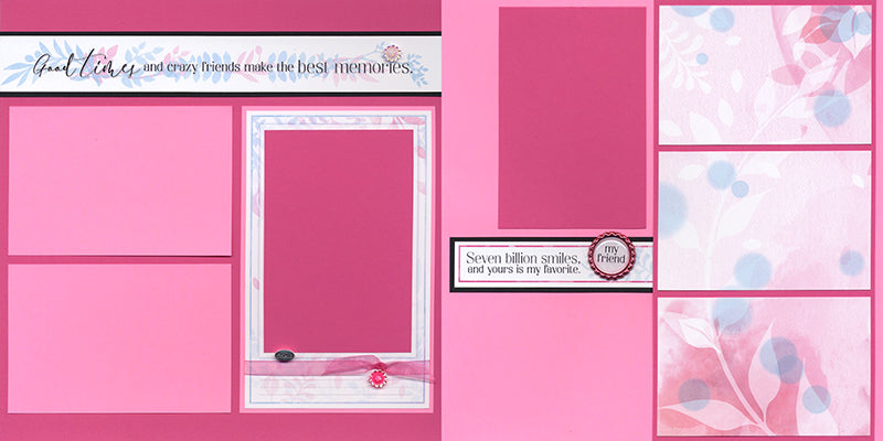 Friendships Page Kit by Club Scrap #clubscrap #page kit #scrapbooking