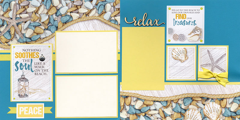 Sea Breeze Remix Page Kit by Club Scrap #clubscrap #pagekit #scrapbooking