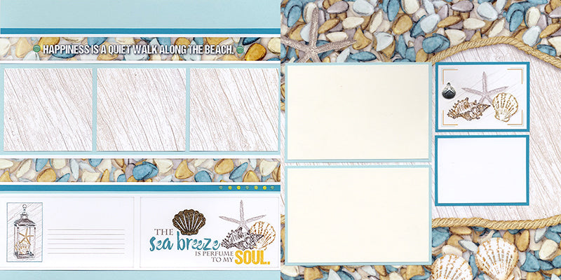 Sea Breeze Remix Page Kit by Club Scrap #clubscrap #pagekit #scrapbooking