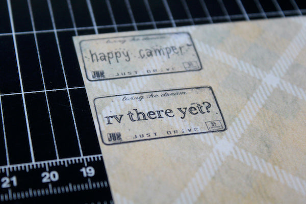 Pizza Box Camper - Happy Camper Collection #clubscrap #camper #tutorial