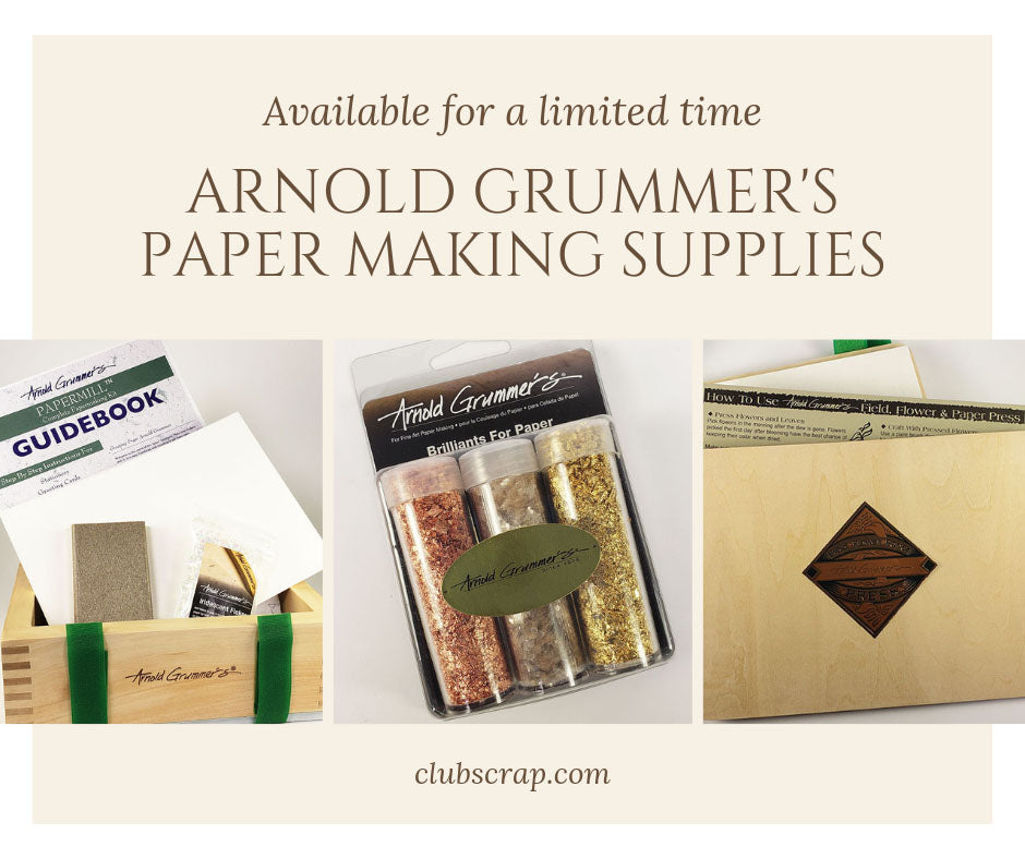 Falling for Handmade Paper - A dozen inspiring ideas. – Club Scrap