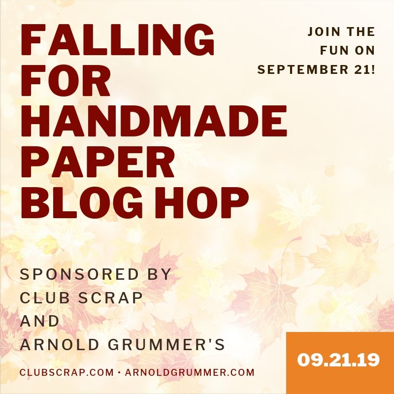Falling for Handmade Paper Blog Hop