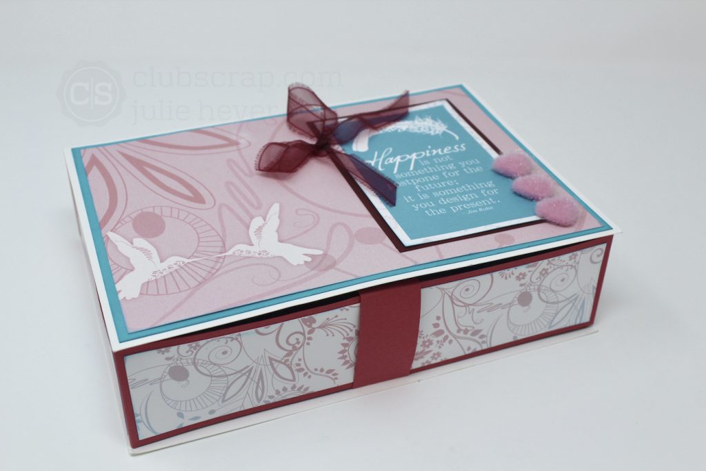Deluxe Selection Box Love Birds Collection #clubscrap #box #giftgiving #birds