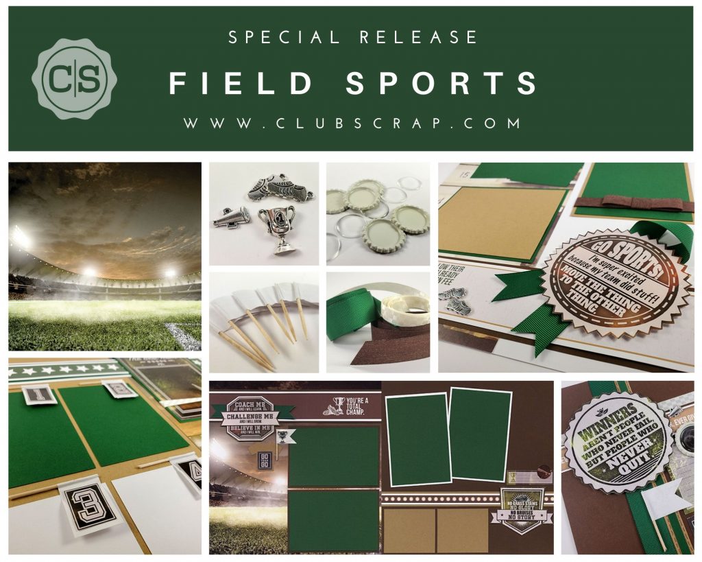 Field Sports Collection by Club Scrap #clubscrap #pagekit