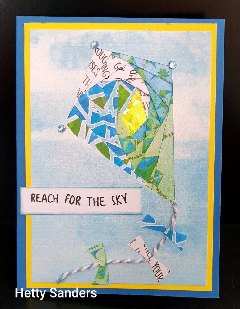 Fly a Kite - Iris Folded Card