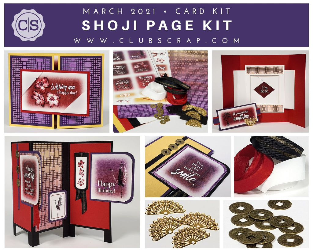 Shoji Spoiler - Card Kit #clubscrap