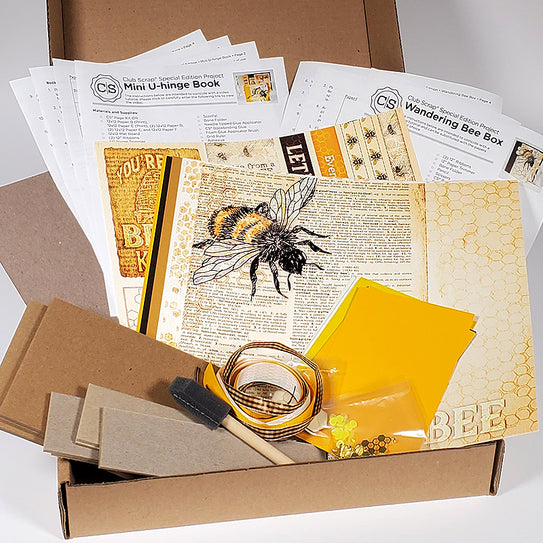 Bee & Bumble Scrapbooking Set-White BB105120 - GettyCrafts