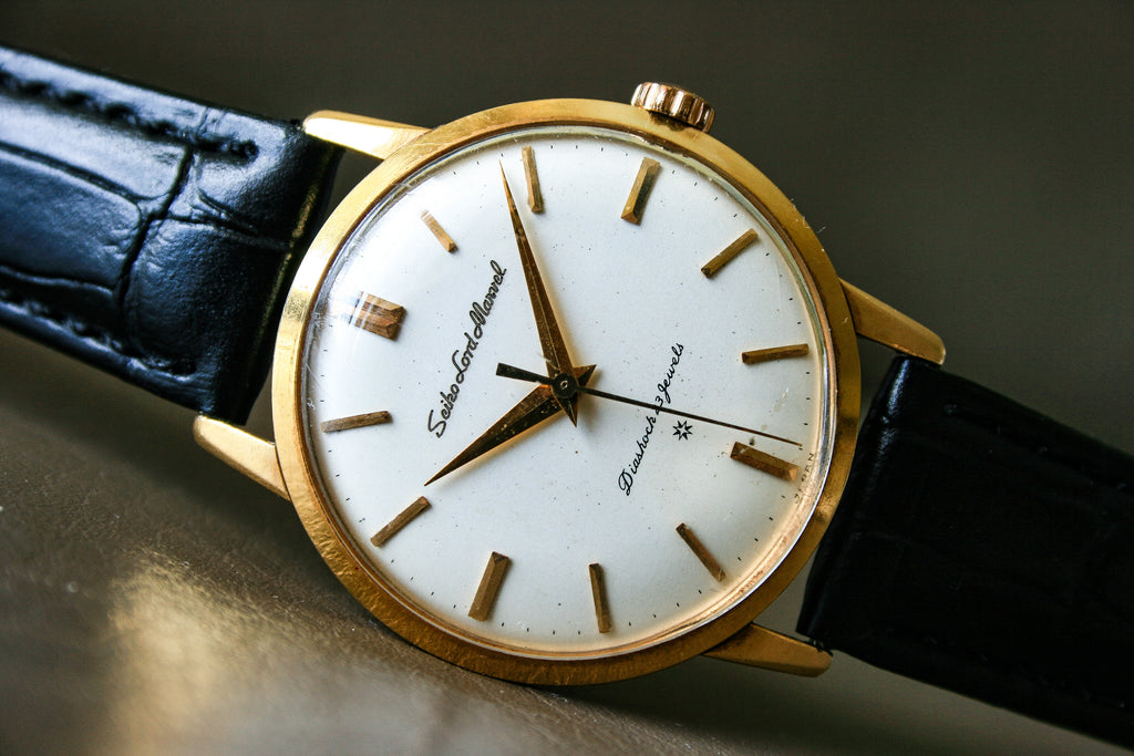 Seiko Lord Marvel 18K Gold Pre Grand Seiko – vintageGSKS