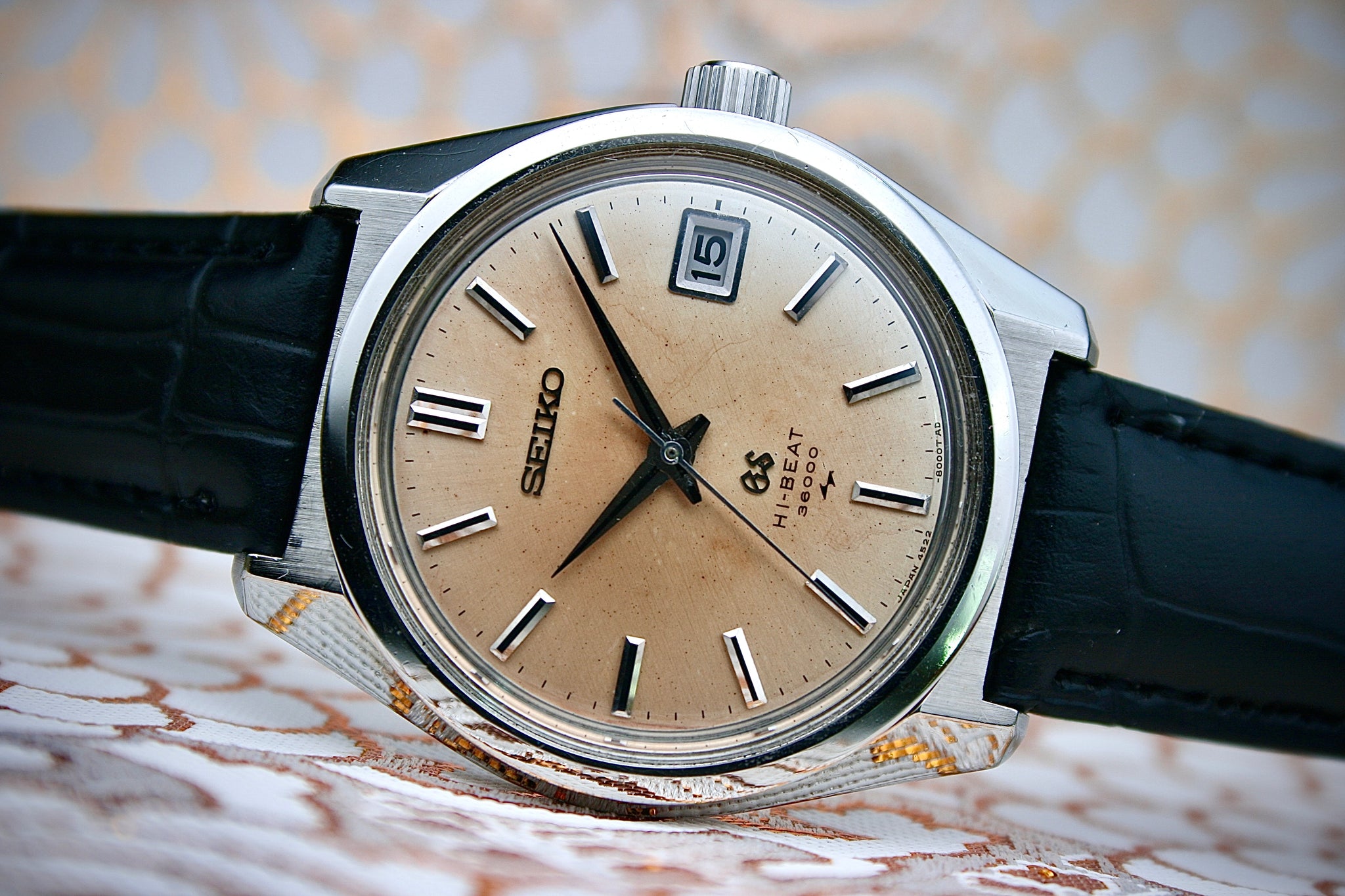 Grand Seiko 45GS 36000 Hi-Beat Tea Dial – vintageGSKS