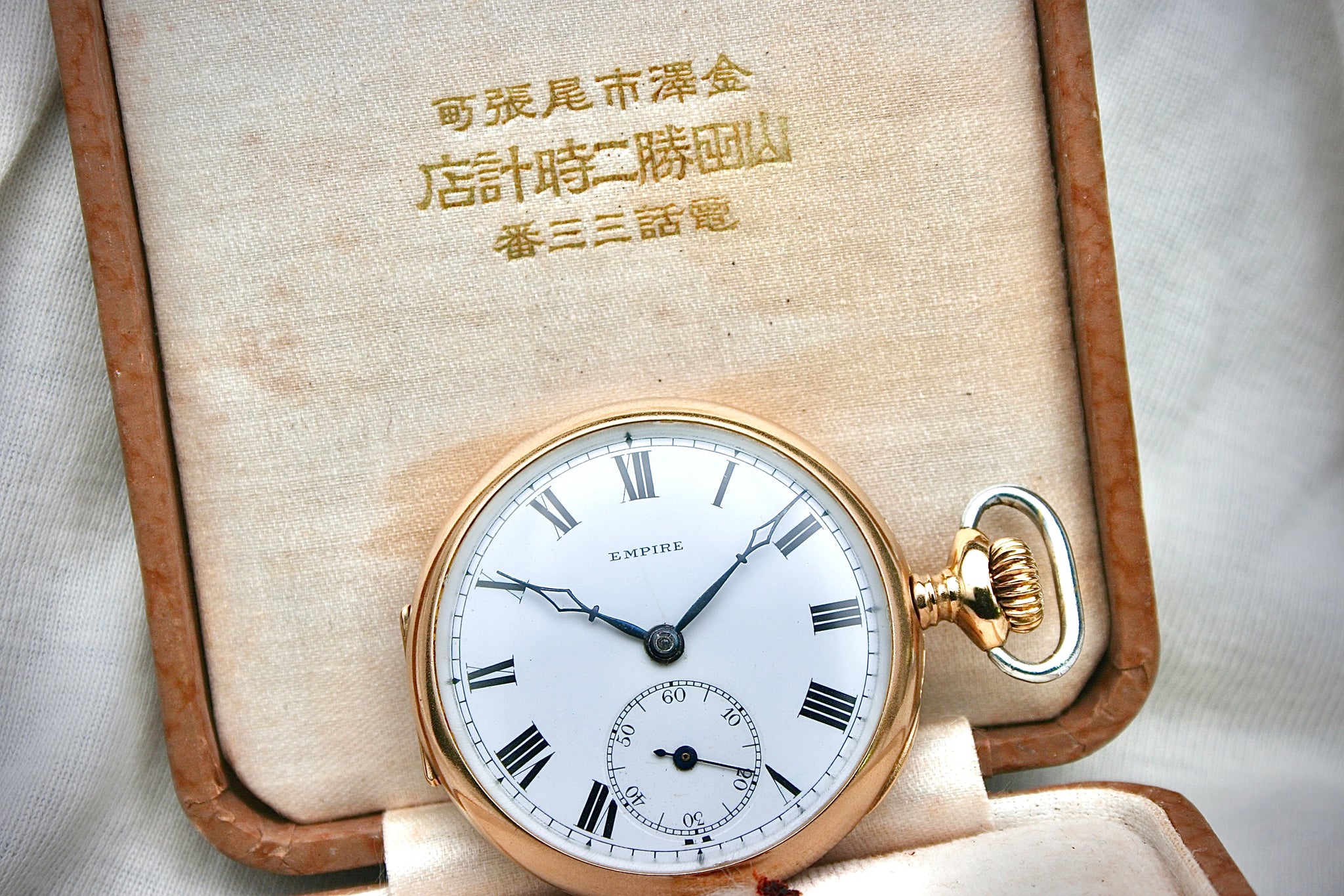 Seiko Empire 18K Gold Pocket Watch – vintageGSKS