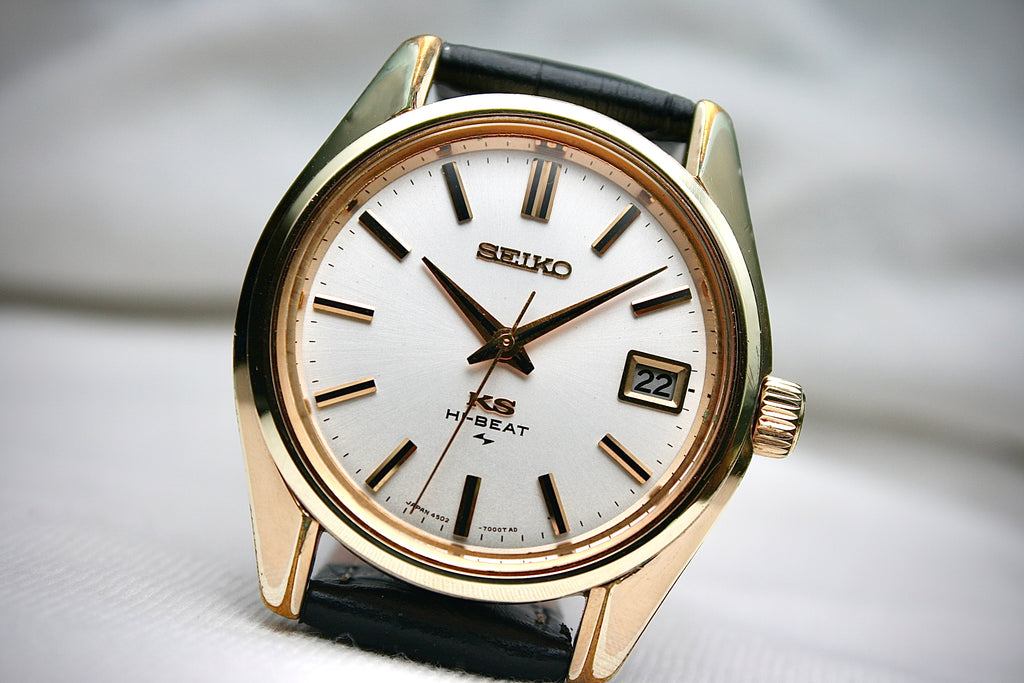 King Seiko 45KS 4502-7001 36000 Hi Beat Gold – vintageGSKS