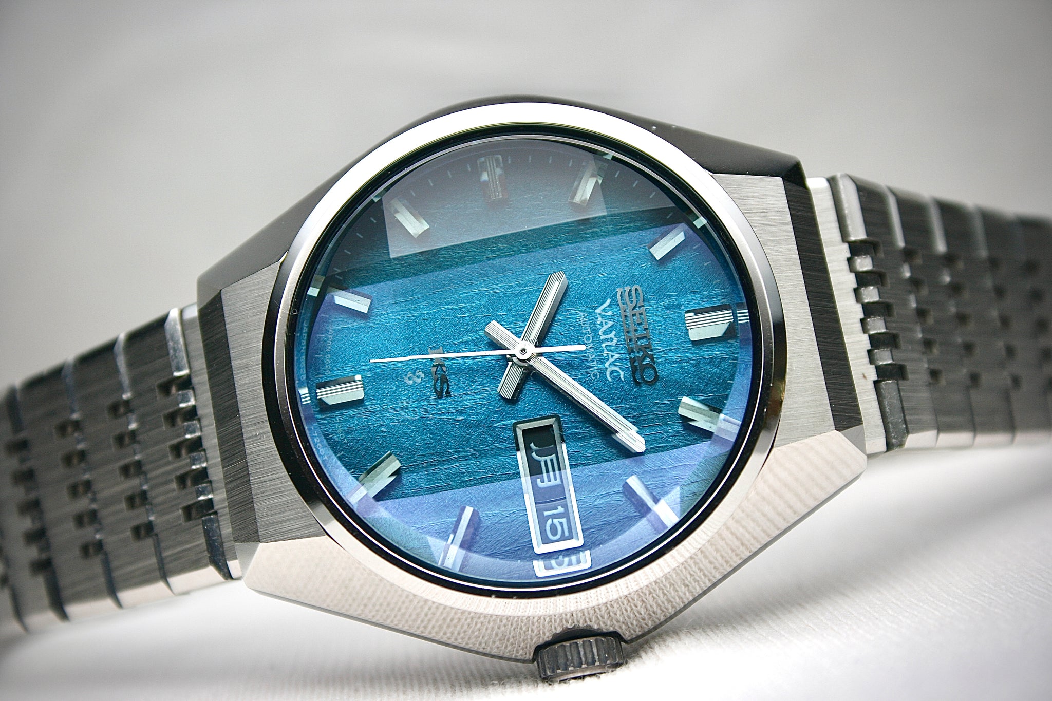 King Seiko 56KS Vanac Morpho Blue NOS – vintageGSKS