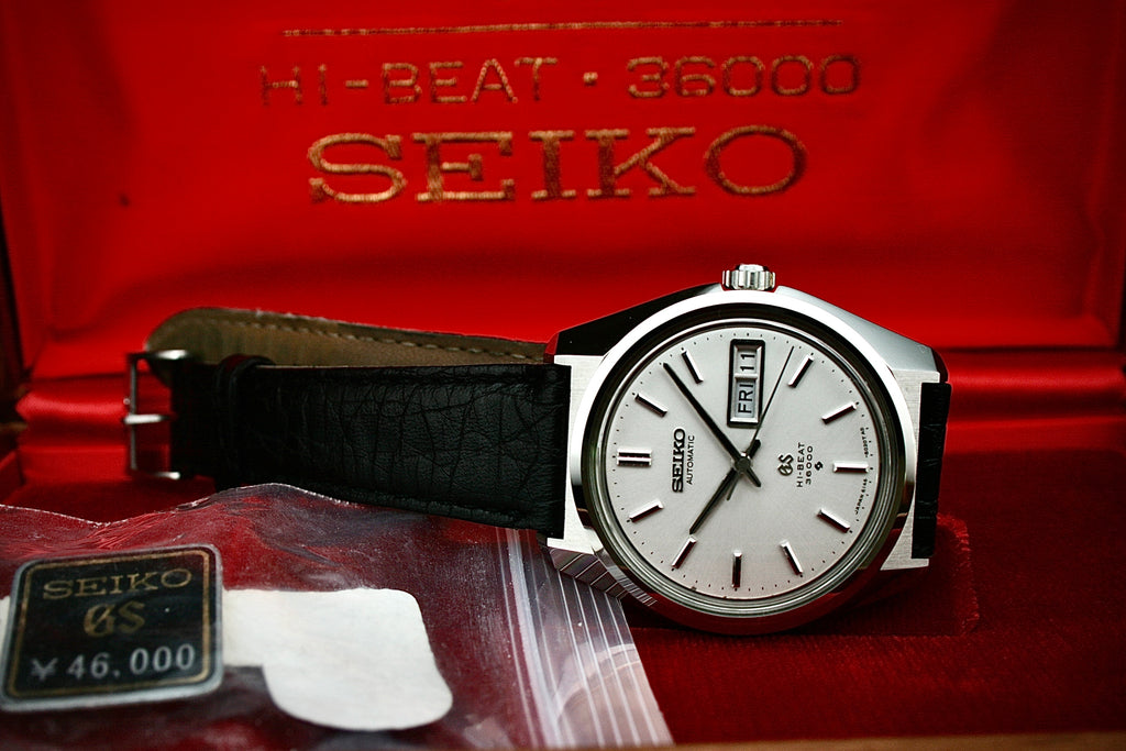 NOS Grand Seiko 61GS 36000 Hi-Beat 6146-8000 – vintageGSKS