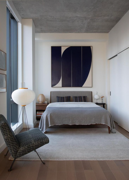 a bedroom with the right paint colors