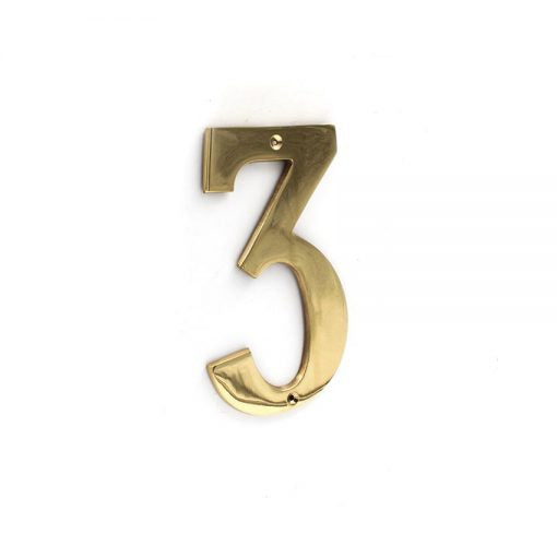 Numeral Brass no.3 - 175MM