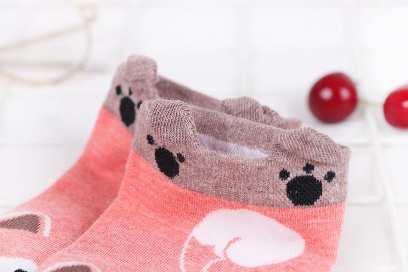 Adorable Animal Design Ankle Socks – Hot Like Kimchi