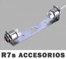 Casquillos accesorios R7s