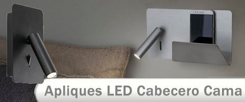 Aplique LED Cabecero de cama para hoteles casas