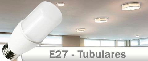 Bombillas LED Tubulares E27 tubo
