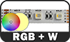 Controlador tiras RGB más blanco