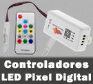 Controladores LED pixel tira digital inteligente