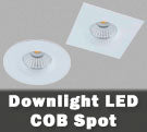 Focos empotrar luz COB mini spot