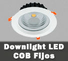 Downlight LED redondos fijos de alta potencia