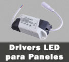 Drivers para paneles downlight LED