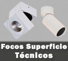 Focos superficie técnicos para comercios y aplicaciones profesionales