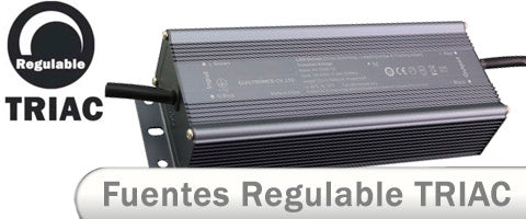 Fuente alimentación regulables por TRIAC